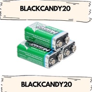 1pcs 9V battery 6F22 dry battery square box toy microphone microphone multimeter battery  9V电池 6F22干