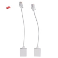 2 socket 8P4C / RJ45 male RJ11 6P4C to female M / F Adapter telephone Ethernet