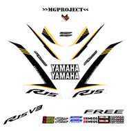 R15 striping sticker V3 R15 motorcycle body striping sticker V3 (sku4) #R15 #R15V3