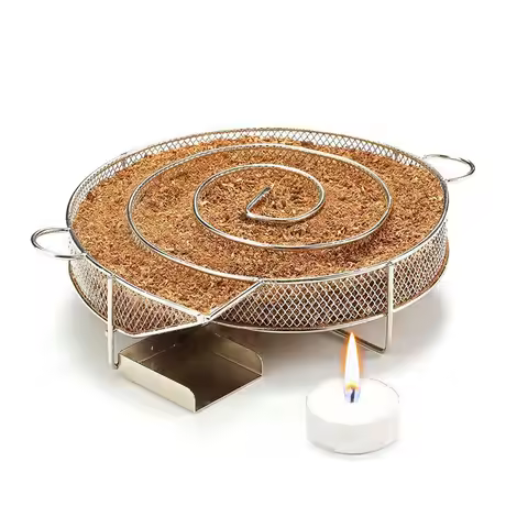 Pellet Smoker Tray Stainless Steel Cold Smoke Generator for BBQ Grill Cheese Fish Pork Salmon Kitche