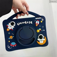 Universe case For Samsung tab A9 8.7 inch Case Cartoon Kids Silicon Stand Tablet Cover For samsung t