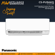 Panasonic CS-PU9AKQ 1.0HP Standard Inverter Split Type Aircon