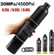 4500Psi /30MPa Pcp Bottle Tank Regulator Valve Paintball Cylinder Tank Bottle Pcp Air Tank Cylinder 