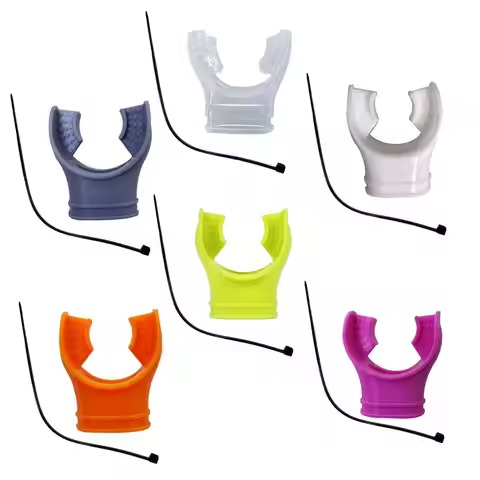 Scuba Diving Regulator Mouthpiece Snorkeling Octopus Second Stage Silicone Regulator Mouthpiece Bite