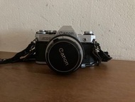 Canon AE-1銀機+50mm鏡頭