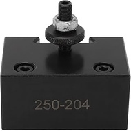 Heavy Duty Tool Post Holder 250 204, High Strength Turning and Facing Tool Post for 10 to 15in Lathe