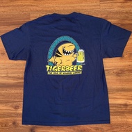 Vintage Tiger Beer The King Of Hawaiian Beers T Shirt Large L Tops Shark Vtg 90S