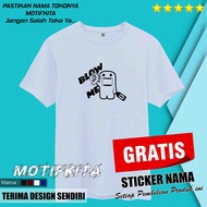 IMPORT QUALITY Cool DOMOKUN DOMO KUN RACING T-Shirt for Men & MotifkitaWanita