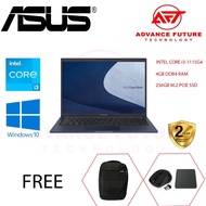 Asus ExpertBook B1 B1400C-EAEBV3774T 14'' Laptop ( I3-1115G4, 4GB, 256GB SSD, Intel, W10 )