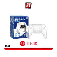 เคส IINE L551 PS5 Controller PC Case เคส PC แบบใส รองรับฐานชาร์จ สำหรับจอยคอนโทรลเลอร์ PlayStation 5
