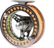 EX-ALC Fly Reel 3/4 5/6 7/8 9/10WT CNC Machined Aluminum Fly Fishing Reels Silver / Gunsmoke Fly Ree