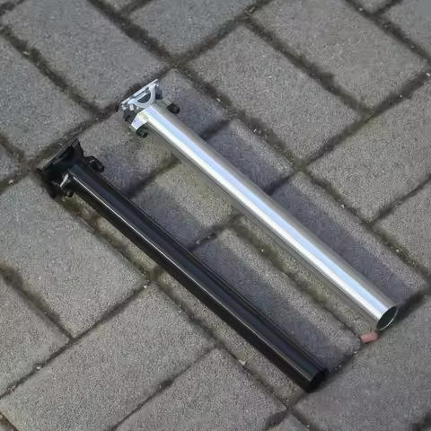 CHIBITE Bicycle Seat Post 30.9/31.6mm Diameter of Seat Post for Dirt Jump Mountain Bikes and Road Bi