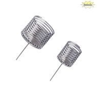 JUSTO 10Ps Plant Fertilizer Box, Stainless Steel Column Shape Plant Fertilizer Baskets, Versatile Sl
