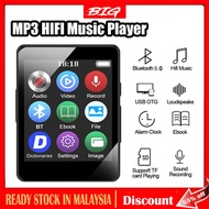 MP4 MP3 Player Bluetooth Full Screen Walkman Portable Sport Mp4 Video Music Player /E-book/Recorder