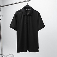 Áo thun polo trơn trắng đen chất cotton 65/35 nam bigsize tới 130kg