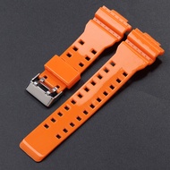 16Mm Dây Đeo dây đồng hồ Silicon Cho Casio G-Shock GA-110 GA-100 GD-120 GW-8900 cao su không thấm nư