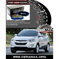 HYUNDAI SONATA YF 15' TUCSON HYUNDAI i20 i45 ix20 K5 OPTIMA MG2072 CERAMAX CERAMIC FRONT BRAKE PAD