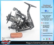Sale!! Reel Pancing Spinning maguro Extreme Compe 8000
