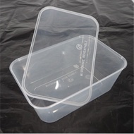 PP Rectangular Container with Lid T1000/T750 50pcs