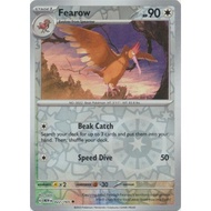 Fearow - 022/165 - Uncommon Reverse Holo Scarlet & Violet 151 Reverse Holo Singles