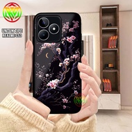 HP Realme C53 Case - Latest Motif Softcase Glass Shiny New Case Glossy casing Realme C53hp [Aestheti