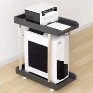 CPU Stand 360 Rotating 2/3 Layers Rack Computer Case Holder PC Base Trolley With Wheels