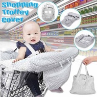 可摺疊嬰兒超市購物車覆蓋嬰兒安全座椅兒童椅墊Anti-Stain骯髒的購物小釣船高椅子