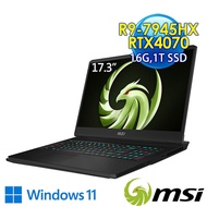 msi微星 Alpha 17 C7VG-027TW 17.3吋 電競筆電 (R9-7945HX/16G/1T SSD/RTX4070-8G/Win11)