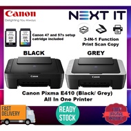 [READY STOCK] Canon Printer E410 All In One Multifunction Printer- Scan/Print/Copy