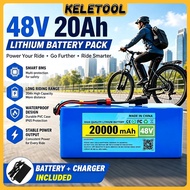48V 40Ah Lithium Ion E-Bike Battery Pack 13S3P Batteries lithium-ion battery Rechargeable 2A charger