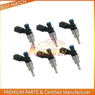 6PCS 06E906036C 06E906036F 06E906036E Fuel Injector Fits For Audi A4 09 A5 Quattro 2008-2010 A6 2010