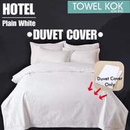 【Malaysia Ready Stock】▩⊕Hotel Standard Plain White Duvet Cover 200TC (Hotel / Airbnb)