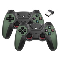 ✼♨ Wireless doubles game Controller For Linux/Android phone Game Box stick PC Smart TV 2.4G gamepad Joystick