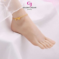GJ Jewellery Emas Bangkok Exclusive Live Anklet Jubin 0.2