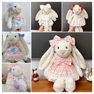 Jellycat 31cm bunny Rabbit Fashion Dress Clothes Collection Bonnie Rabbit Rabbit Doll Baby Clothes D