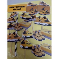 AIR JORDAN 4 RETRO CAKE TOPPER