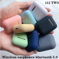 [24h Ship] I12 Tws Stereo Wireless Headset With Microphone Bluetooth 5.0 Earphones