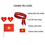 Combo of love Vietnam to welcome National Day September 2.