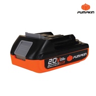 Pumpkin P20 แบตเตอรี่ลิเธียมไอออน ขนาดความจุ 4.0Ah (แอมป์อาวว์) P20V-B4 (50264) 2.0Ah (แอมป์อาวว์) P