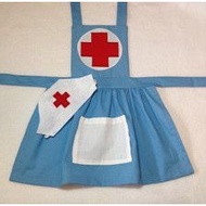Apron Medical Costume Docter Surgery Nurse Apron Medical Nurse Costume