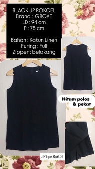 (NewUp 1Mei) Dress Preloved JUMPSUIT Celana dan Rok Celana kondisi seperti baru