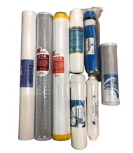 ชุดไส้กรองตู้น้ำ 8 ขั้นตอน(PP20"+CTO20"+RS20"+Post PP+Post carbon12"+Post carbon10"+RO150"+CTO10")