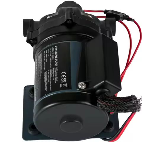 SucceBuy Washdown Pump 12V RV Water Pump 7 GPM 60 PSI Max. 10FT Lift Self Priming for Marine Deck, Y