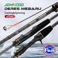 Ajing Fishing Rod Spinning Casting 2.28m with Fuji Rings Lure Weight 1-7g Seawater Solid Tip Rod Casting ForTrout Fishing Rod