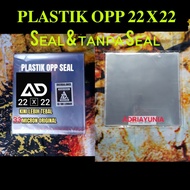 Opp Plastic 22x22 Seal & Without Seal - Opp Plastic 22 x 22 Torn Bread & Souvenir - 22x22 Glass Opp 