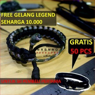 Nabnib Men's Paracord Survival Outdoor Style Paracord 550 Military Standard Nabnib Paracord