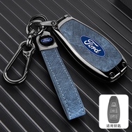 Car Key Case Cover Holder Shell For Ford Focus 3 4 ST Mondeo MK3 MK4 Fiesta Fusion Kuga Ecosport Key