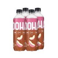 【OOHA】氣泡飲 水蜜桃烏龍茶 寶特瓶500ml x4入(組)