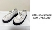 Underground 厚底皮鞋