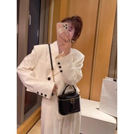 Nb nb nb nb KITE SPIDIE Genuine Leather This Year's Popular Box Bag 2024 New Style Autumn Winter Bag